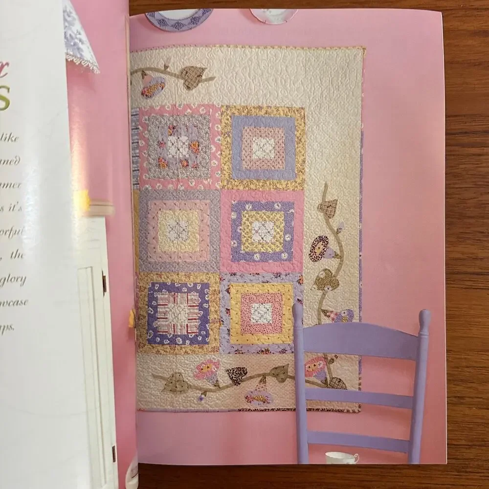 Floral Quilts From Grandma's Cupboard Pattern Book